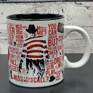 Nightmare on Elm‎ Street Freddy Krueger Coffee Mug Ceramic Jumbo 20 oz Unused